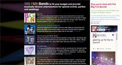Desktop Screenshot of bigfunband.com